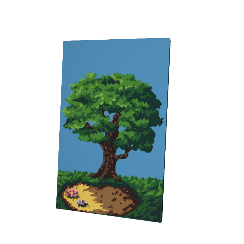 Pixel Tree Cape