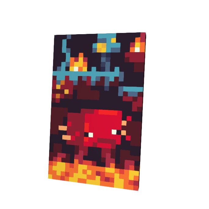 Pixel Strider Cape